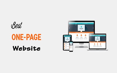 One Page Website Designing in Noida