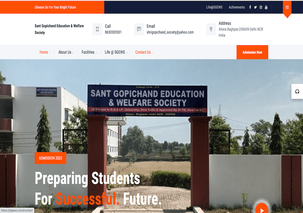 Sant Gopichand Education & Welfare Society